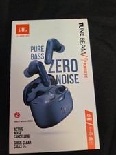 JBL Tune Beam In-Ear Bluetooth Kopfhörer True Wireless Noise Cancelling Blau