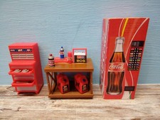 American Diorama 1:18 Figur Schreibtisch Büromöbel Coca Cola Automat