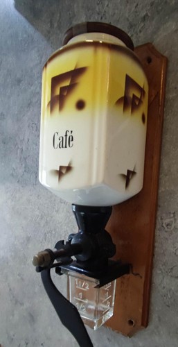 Spritzdekor wandkaffeemühle - spritzdekor,