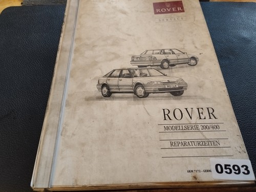 593 rover werkstatthandbuch - rover,