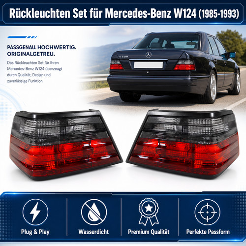 Rot schwarz heckleuchte 2er - heckleuchte,