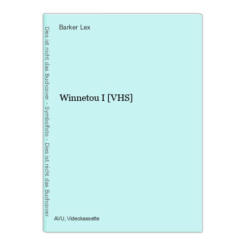 Winnetou vhs lex - winnetou, lex,