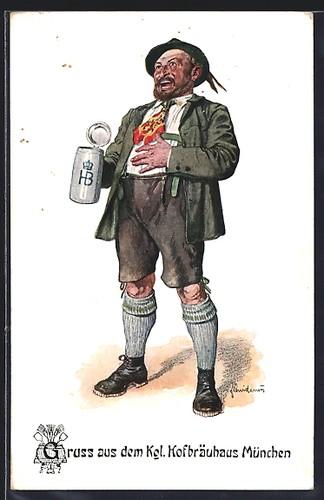 Künstler fritz quidenus - künstler-ak,