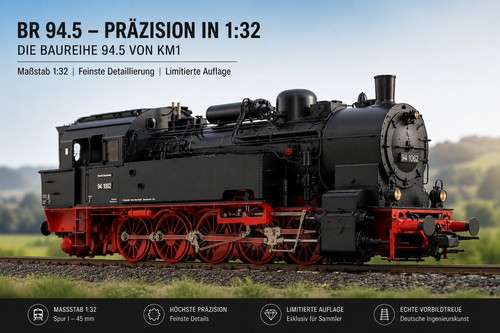 Km1 1062 dampflok db - 1062,