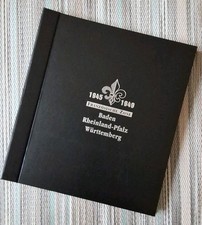 Briefmarken Französische Zone 1945-1949 SF Vordruckalbum Vordruckblätter 21 Seit