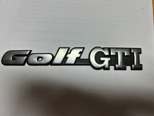 VW Golf Schriftzug Emblem