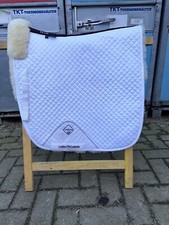 Lemieux Pro Lambskin Schabracke Lammfell DL weiß komplett Lammfel Neuwertig