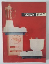 Betriebsanleitung DDR Küchenmaschine  Komet KM7