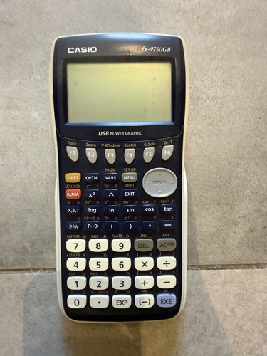 Casio 9750gii grafikrechner - fx-9750gii,