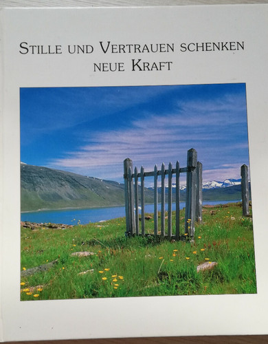 Stille und vertrauen schenken - stille,