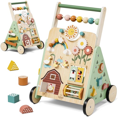 Lauflernwagen holz baby - lauflernwagen,