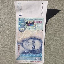 100 DM Banknote deutscher