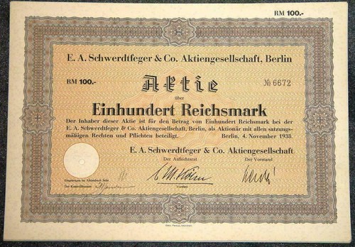 Lot 100 a - lot, schwerdtfeger
