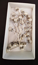 Streuartikel*Deko*Basteln*Tischdeko*Stecknadel, Perlen mit Strasssteine .30 Stk