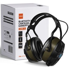 MIUI Kapselgehörschutz Bluetooth FM Radio SNR 29dB mit LCD und Mikrofon