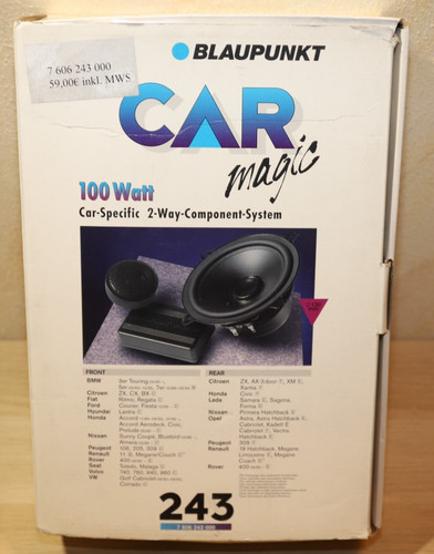 Blaupunkt 243 lautsprecher vw - lautsprecher,