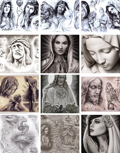 Tattoovorlagen religion motive - tattoovorlagen,