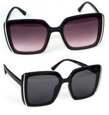 Damenbrille Sonnenbrille Retro Style Brille Pornobrille mit Schmuckteil M 47