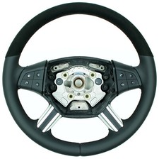 Leder Alcantara Lenkrad für