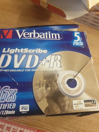 Dvd verbatim lightscribe 5er - dvd,