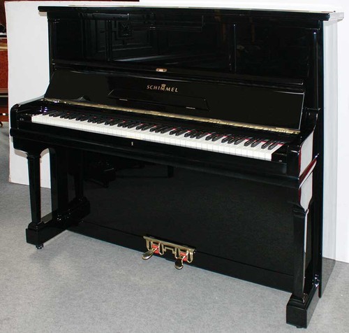 Klavier schimmel 132 schwarz - schimmel,