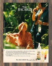Bacardi - Reklame Werbeanzeige