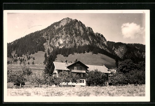 Ansichtskarte hindelang - ansichtskarte,