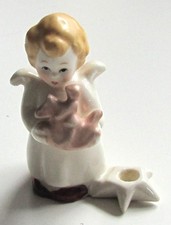  (wie Hummel) Goebel  süßer Engel mit Schaukelpferd Porzellan-Weihnachten-