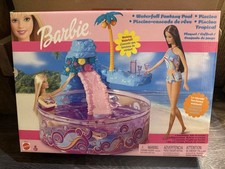Barbie waterfall fantasy pool - barbie,