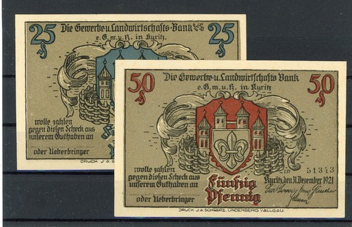 Kyritz scheine notgeld - 2,