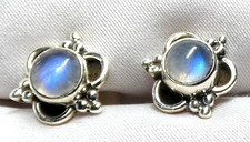 🌙 Mondstein Ohrstecker 925