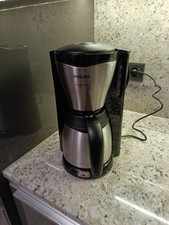 Philips Café Gaia Kaffeemaschine mit Thermokanne, Schwarz, HD7546