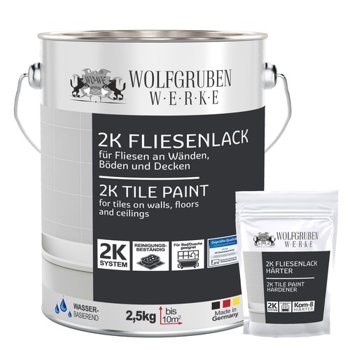Fliesenlack fliesenfarbe - fliesenfarbe, 2k