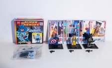 Bootleg Lego Marvel DC Wolverine Batman Captain America Zodiac Master