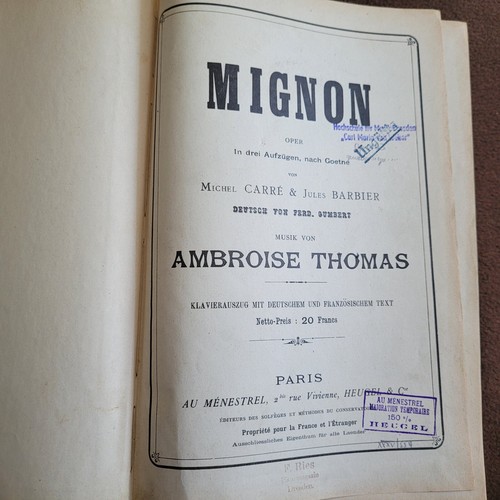 1883 mignon oper 3 - mignon., in