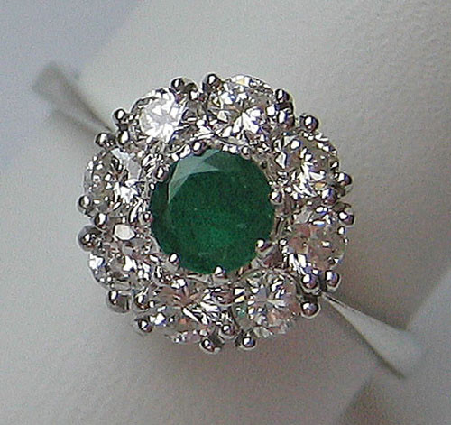 Princess diamant ring - diamant, 0,80