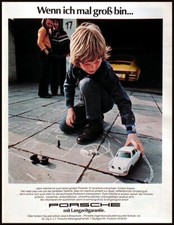 Porsche 911,  originale Werbung aus 1975