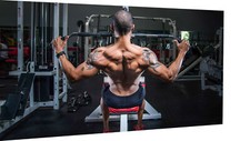 Leinwand fitness muskeln - leinwand,