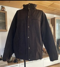 Braun melierte Winterjacke von