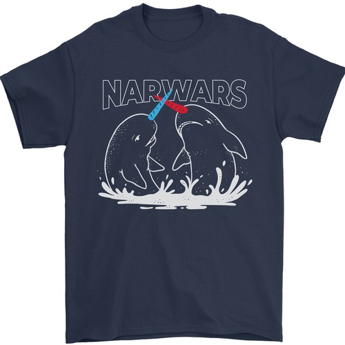 Narwars narwhal shirt - narwhal, t-shirt