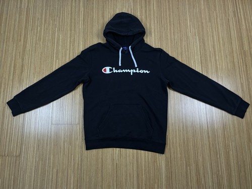 Champion hoodie schwarz logo - champion,