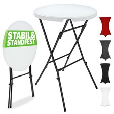 CASARIA® Stehtisch mit Husse