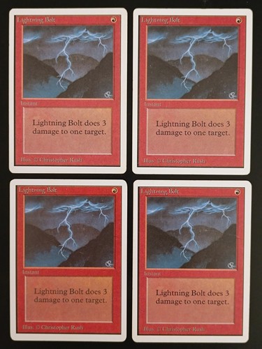 Mtg lightning bolt - mtg,