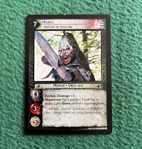 Lotr tcg 127 lurtz - tcg, 1