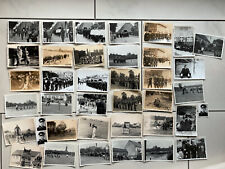 Original 38 Fotos Feuerwehr Wettkampf Thüringen Saalfeld 50/60ziger Jahre