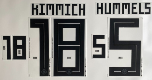 Set flock nummer number trikot - nummer,