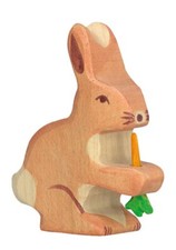 HASE mit Karotte von Holztiger