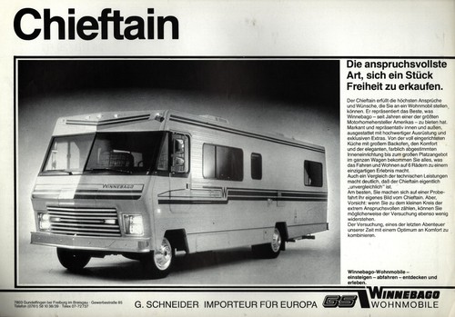 Prospekt datenblatt camper - prospekt,