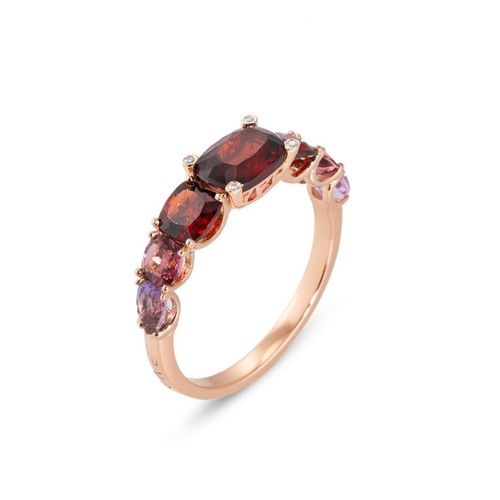 Ring aus roségold mit - aus,