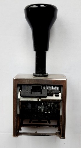 5mm datumstempel modell b6 - datumstempel,